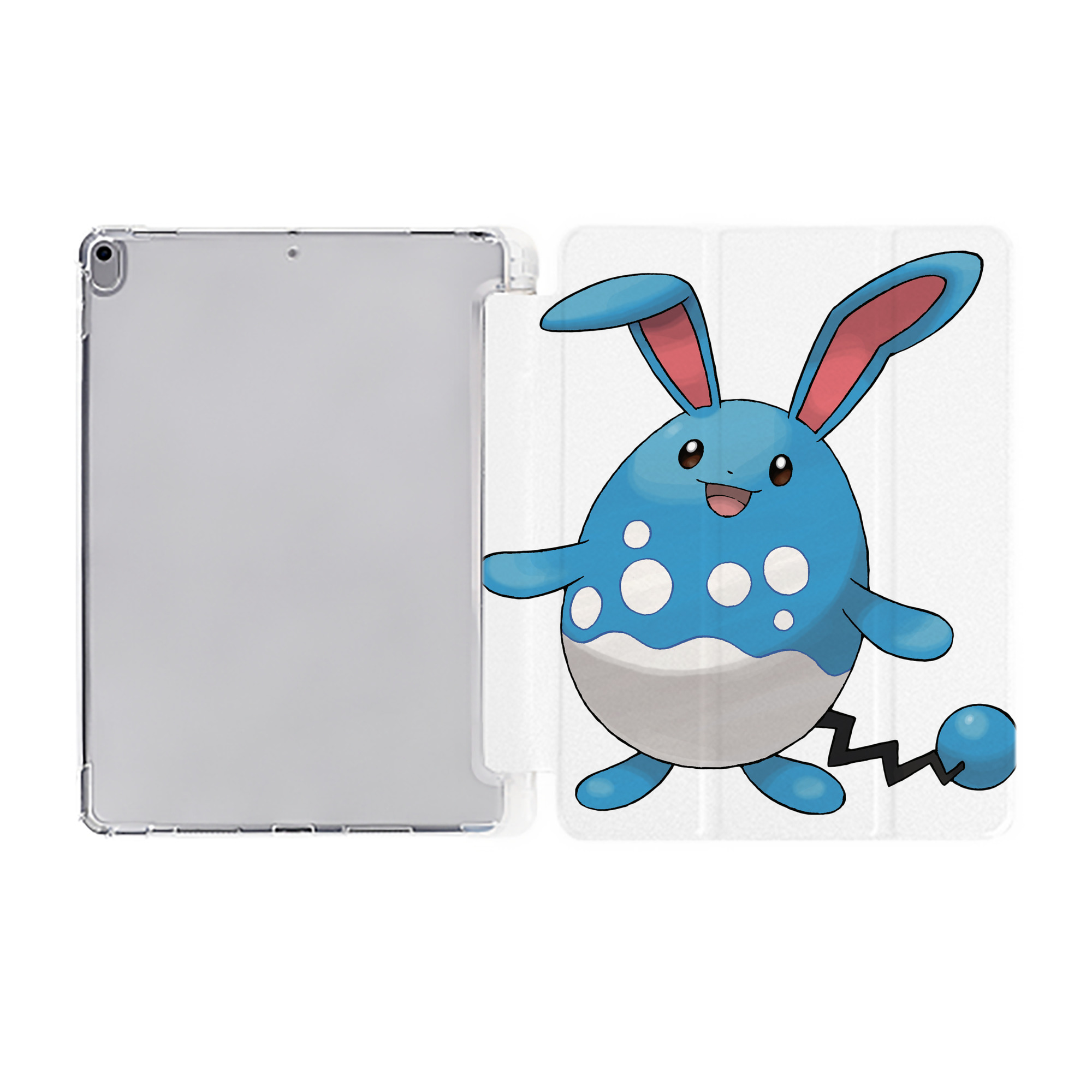 （画像用） ポケットモンスター Pokémon IPad ケース ペン収納付き 三つ折りスタンド PUレザー×シリコン 対応機種9.5/10.5/10.9インチ